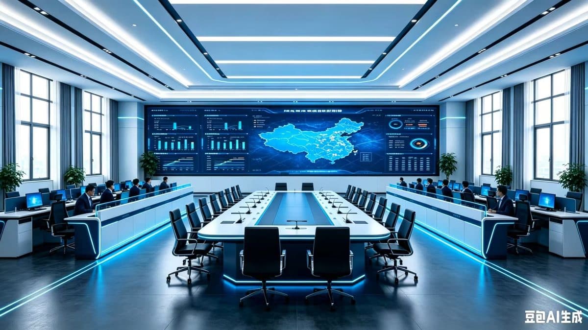 智慧养老指挥中心建设效果